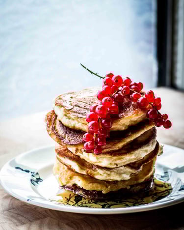 Dinkel-Pancakes mit Buttermilch