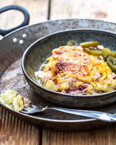Rustikales Kartoffelgratin Aus Dem Dutch Oven