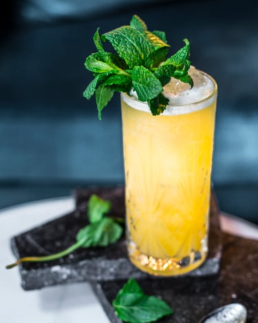 Weißwein Cocktail Silver Pineapple