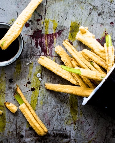 Sellerie-Tempura