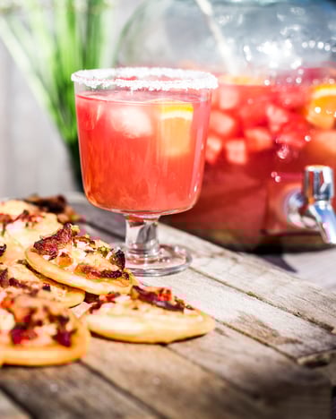 Flammkuchen scharf mit Chorizo