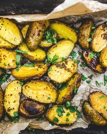 grilled Kartoffeln