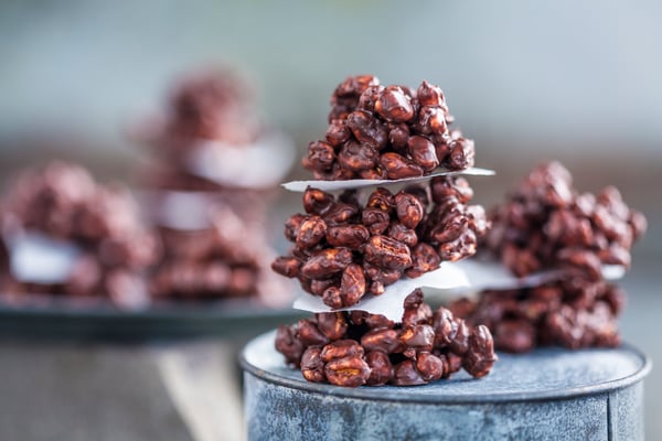 Vegane Schoko-Wölkchen