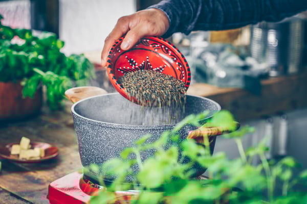 Linsensuppe Zuppa Di Lenticchie Linsen Zugeben